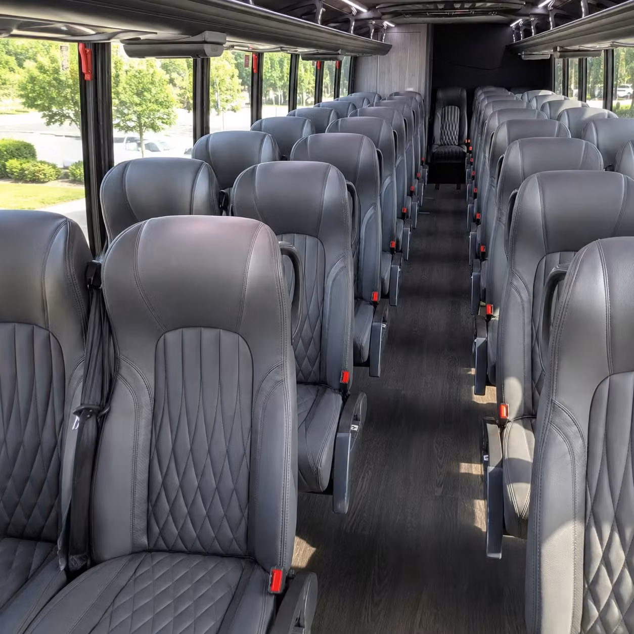 30 passenger minibus interior