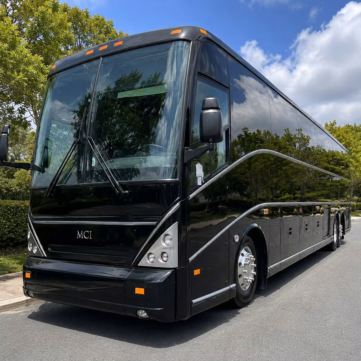 56 passenger charter bus