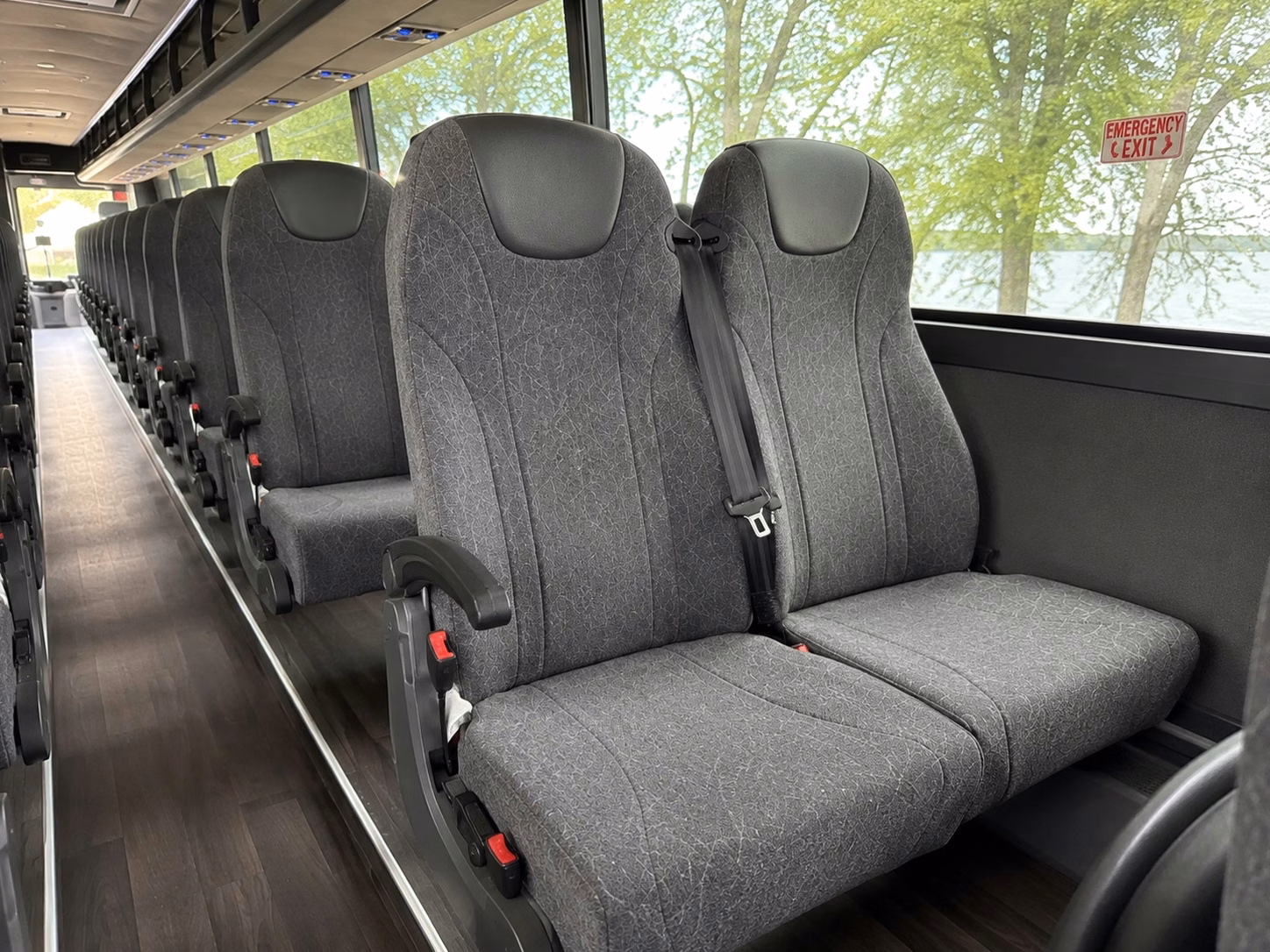 how trip distance and duration change bus rental rates in quincy
