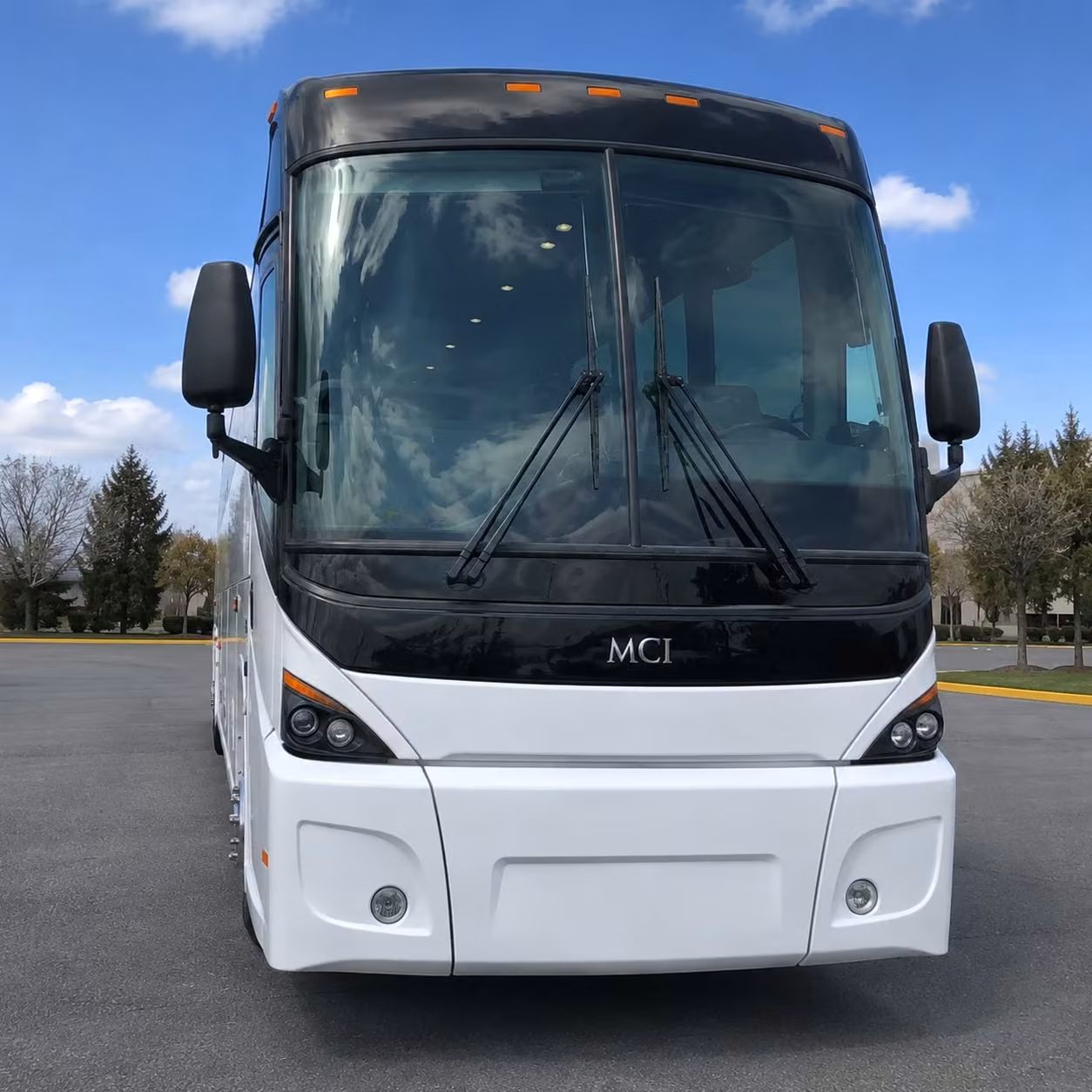 quincy charter bus rental exterior