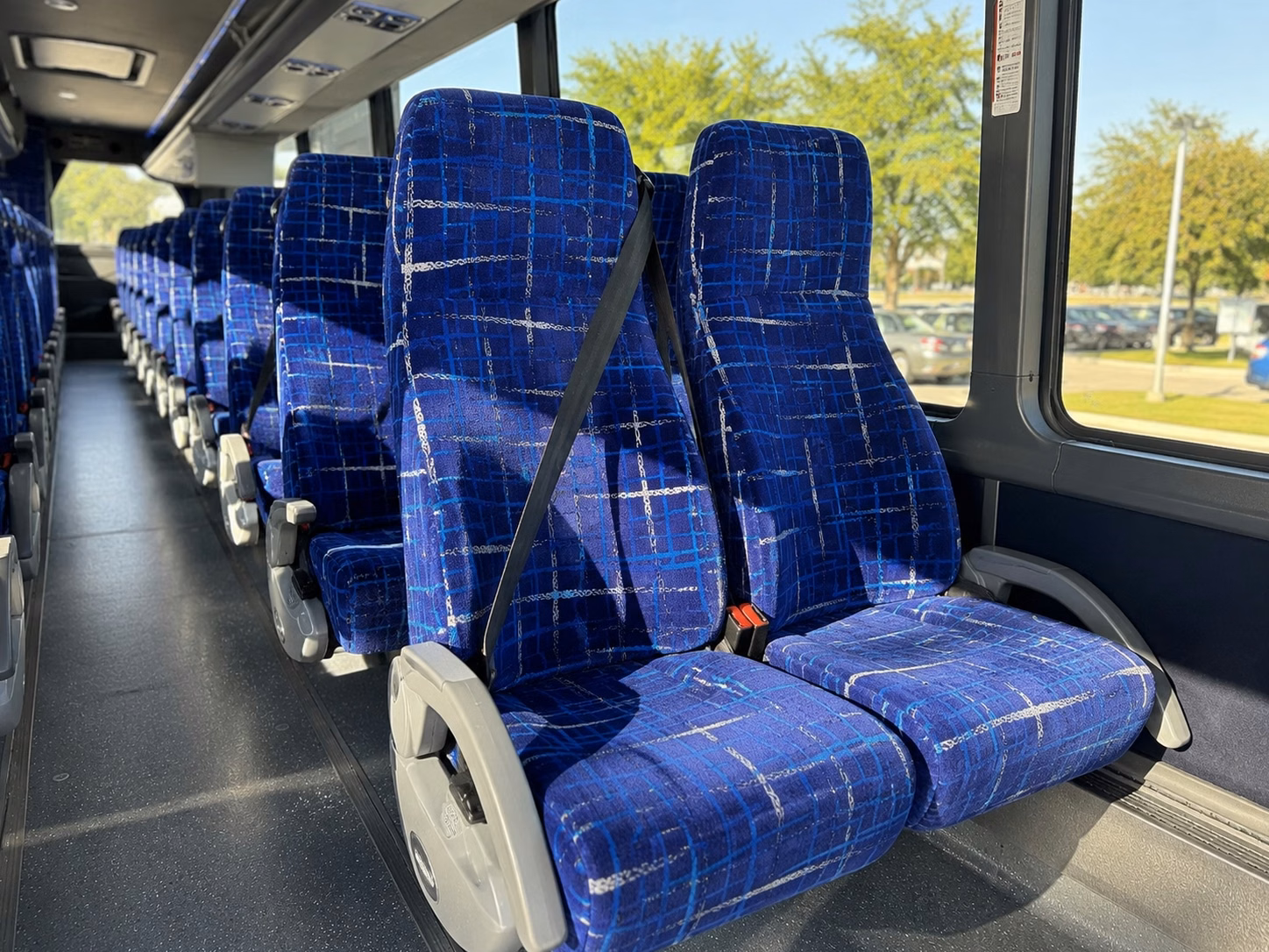 quincy charter bus rental inside